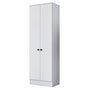 Hanah Home Armario Multiusos Blanco de Diseño Escandinavo